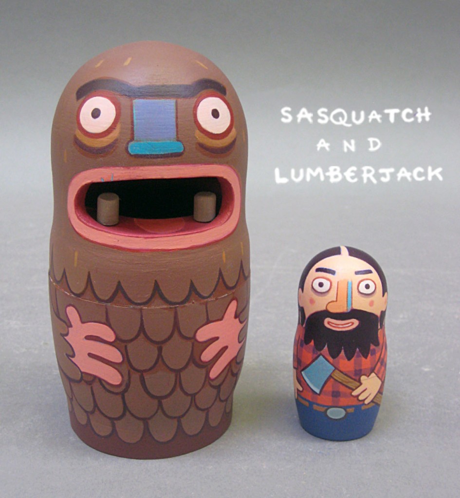 Sasquatch and Lumberjack