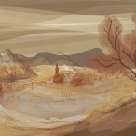 very sketchy this week, plans for the next landscape